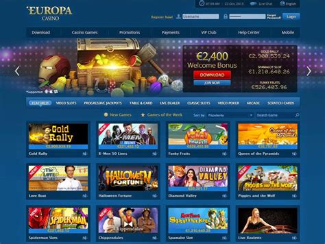 Europa Casino Review .